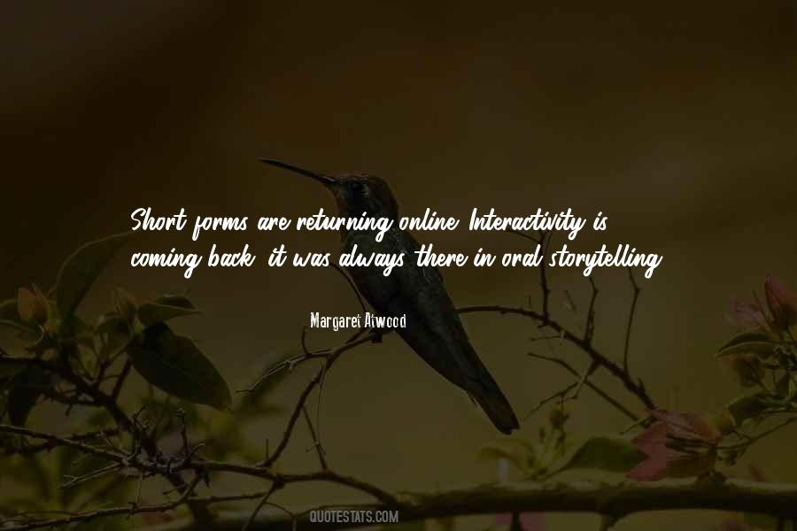 Back Online Quotes #1555789
