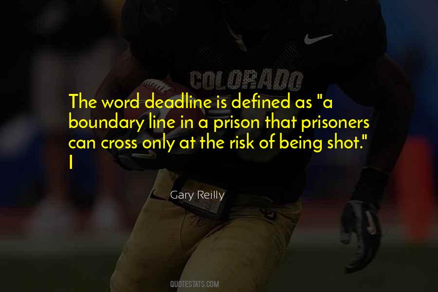 When You Cross The Line Quotes #122402