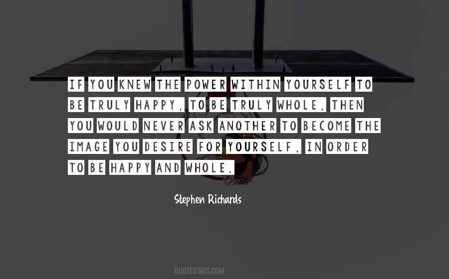Power In Yourself Quotes #1358318