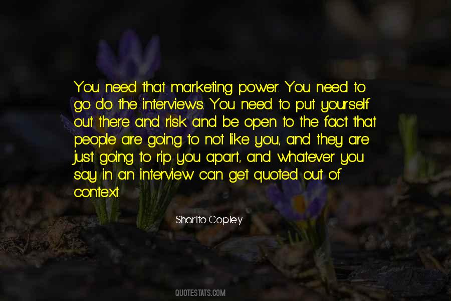 Power In Yourself Quotes #1540631