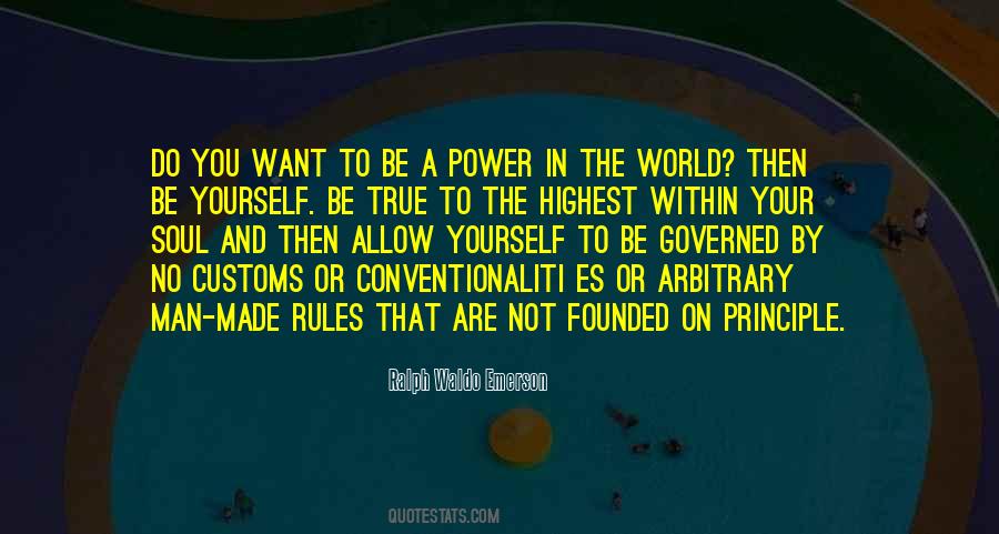Power In Yourself Quotes #495539