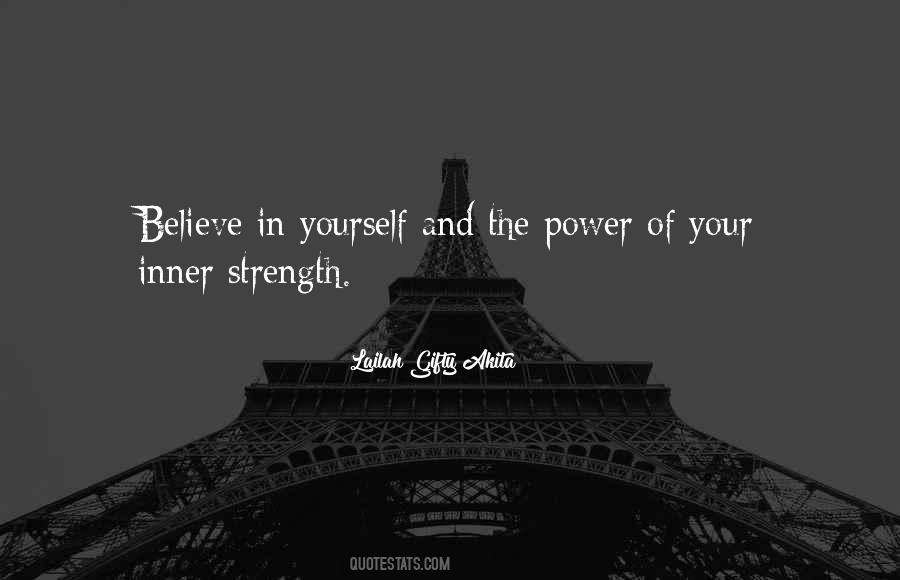 Power In Yourself Quotes #930506