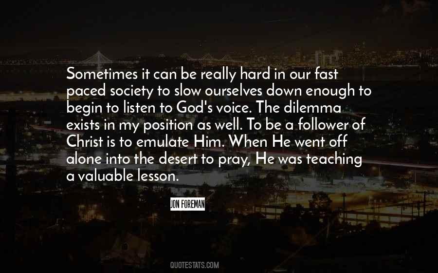 Teaching A Lesson Quotes #1305650