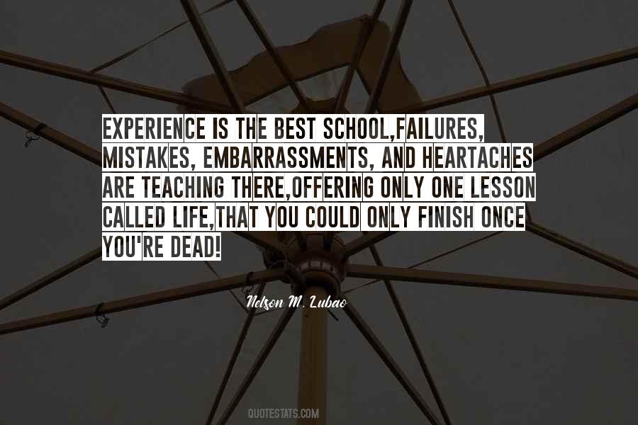 Teaching A Lesson Quotes #1782838