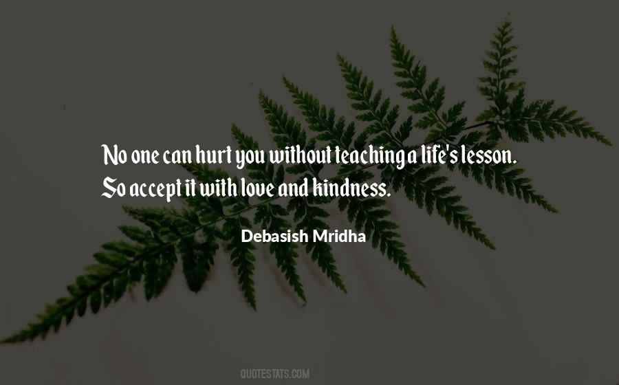 Teaching A Lesson Quotes #1837788