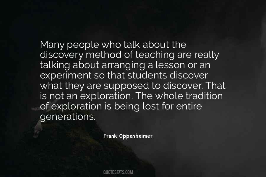 Teaching A Lesson Quotes #963688