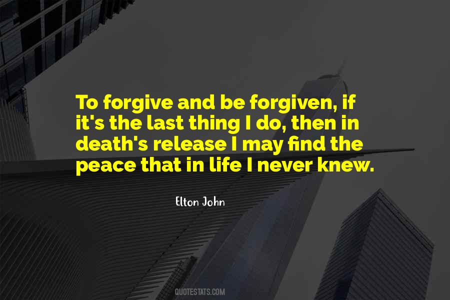 Peace Life Quotes #290807