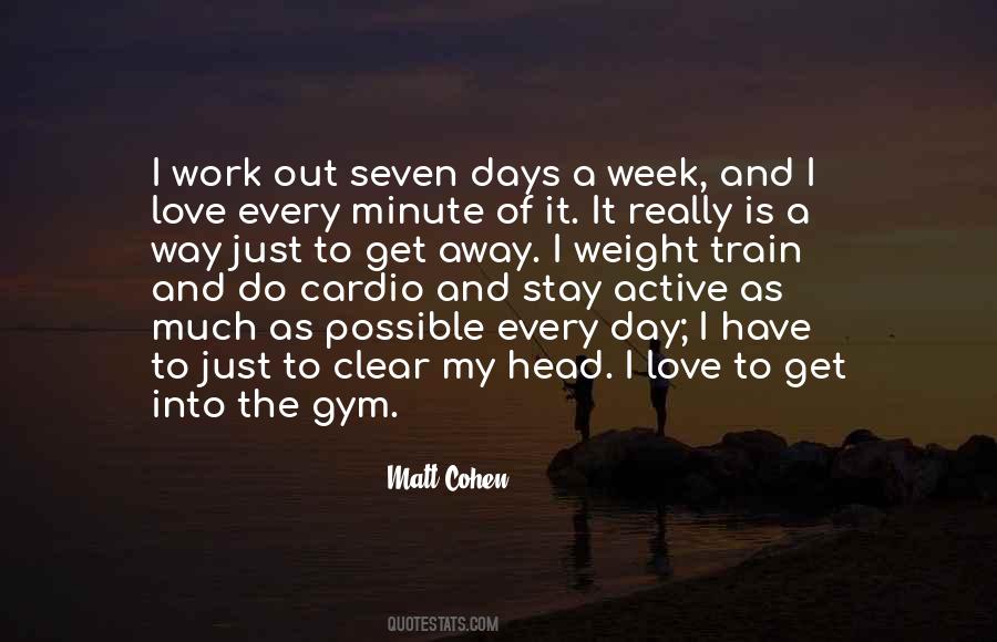 I Love The Gym Quotes #1442194