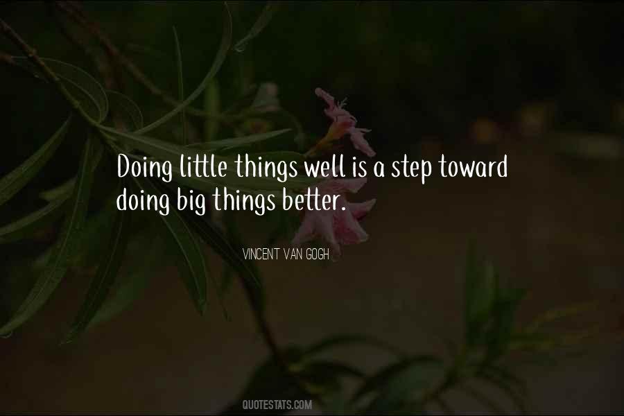 Big Steps Quotes #1867548