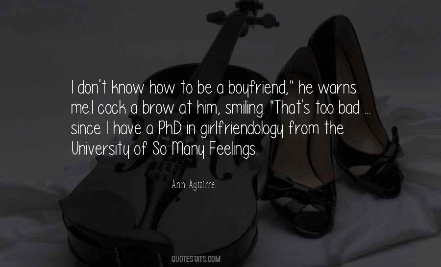 To A Boyfriend Quotes #1781651