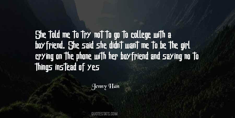 To A Boyfriend Quotes #570177