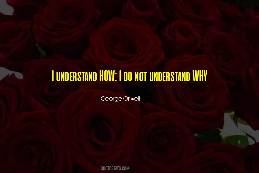 Do Not Understand Quotes #1285201