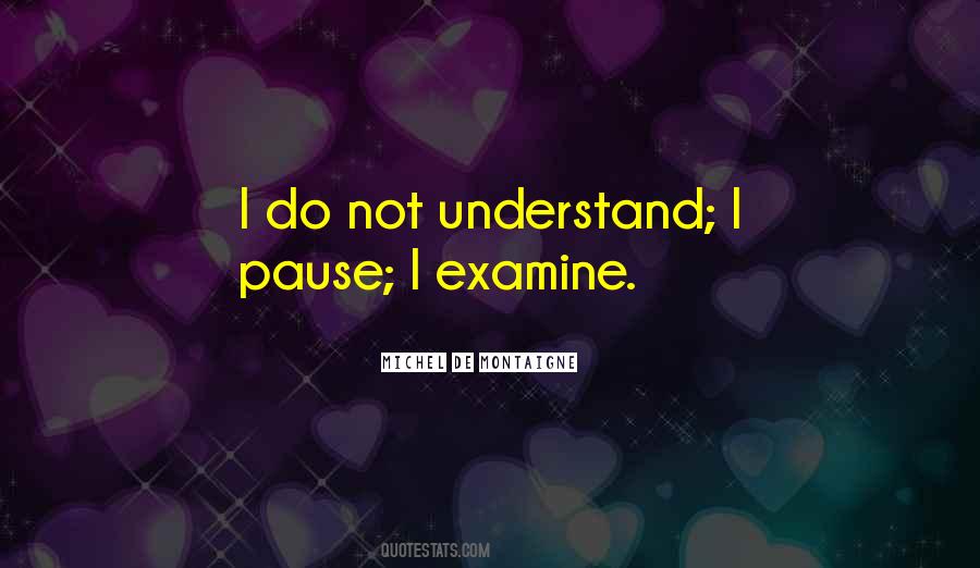 Do Not Understand Quotes #977353