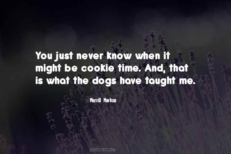 Cookie Time Quotes #897735