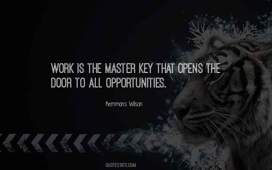 Work Opportunities Quotes #1561605