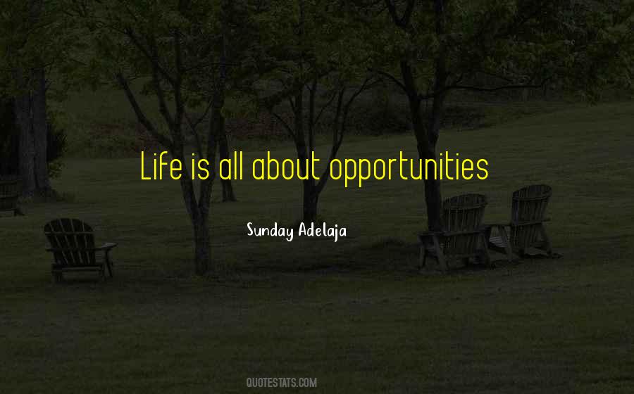 Work Opportunities Quotes #1858536