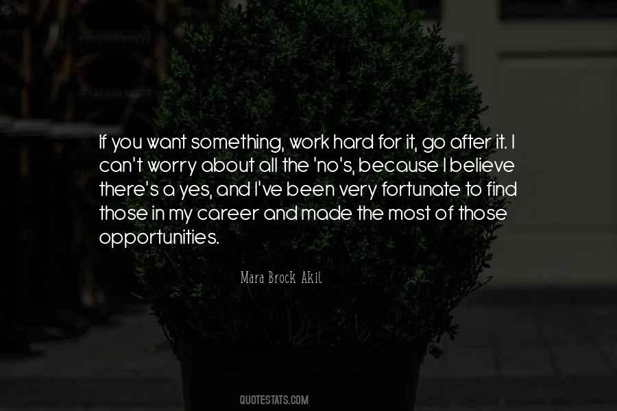 Work Opportunities Quotes #694485
