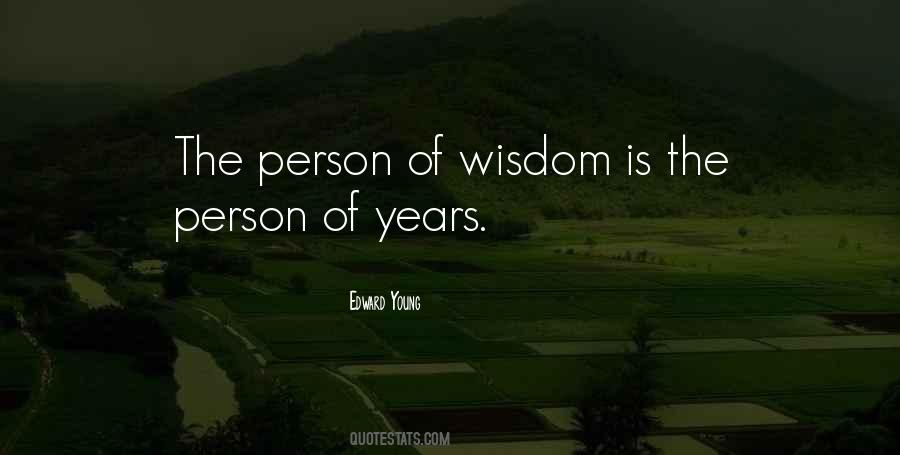 Wisdom Age Quotes #1709986