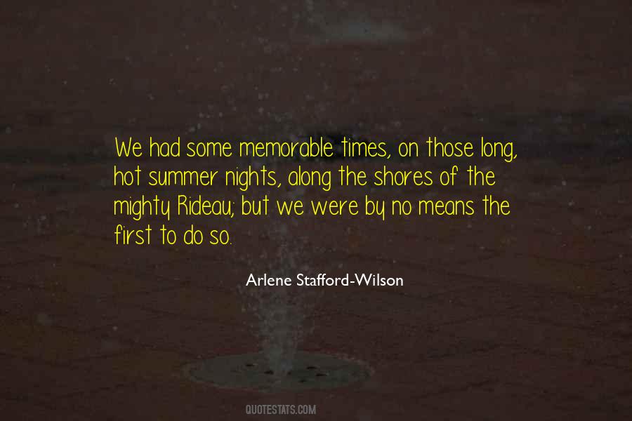 Long Hot Summer Quotes #1834627