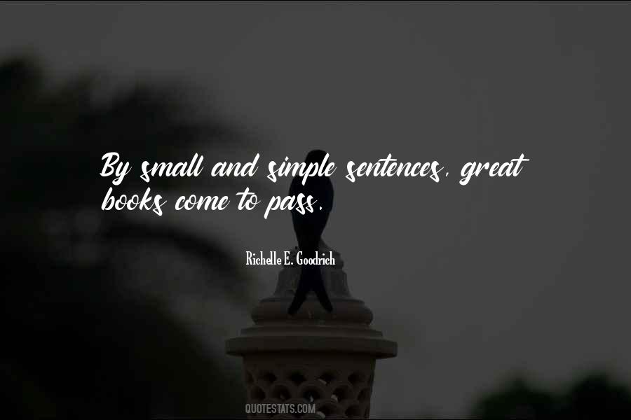 Simple Book Quotes #1317959