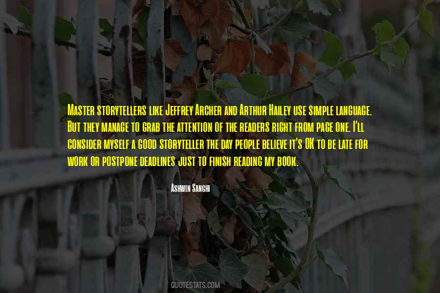 Simple Book Quotes #273538