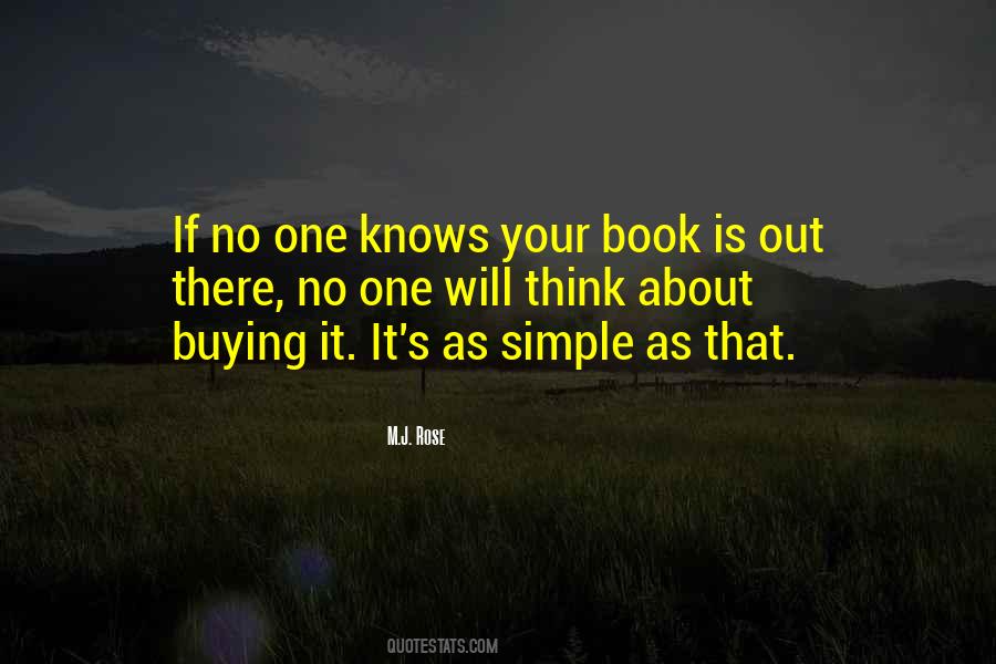 Simple Book Quotes #70138