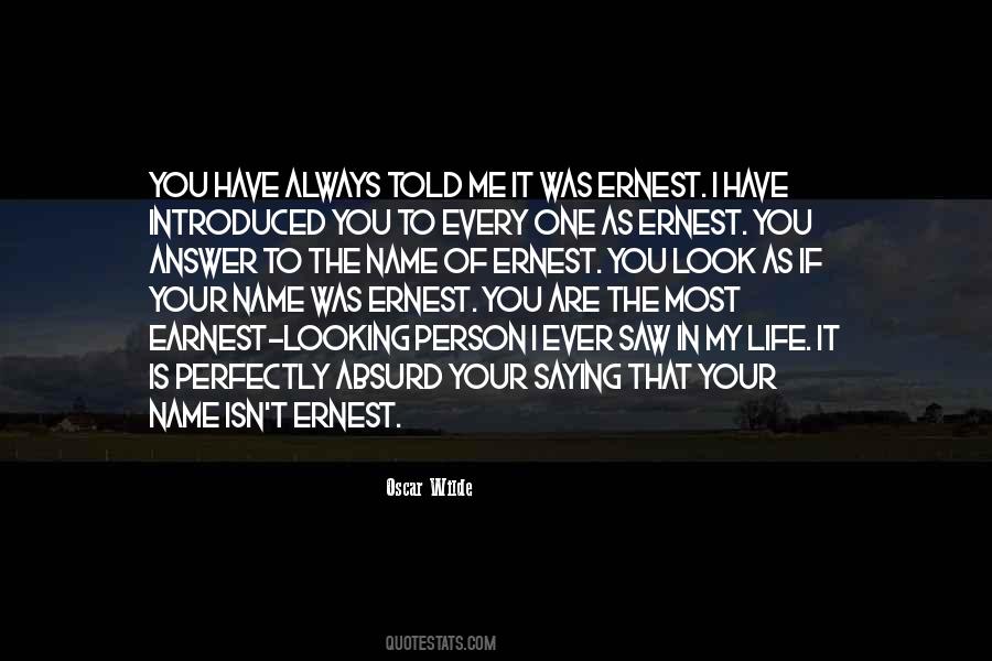 Absurd Life Quotes #1300898