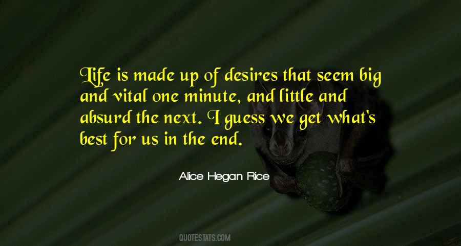 Absurd Life Quotes #1508247