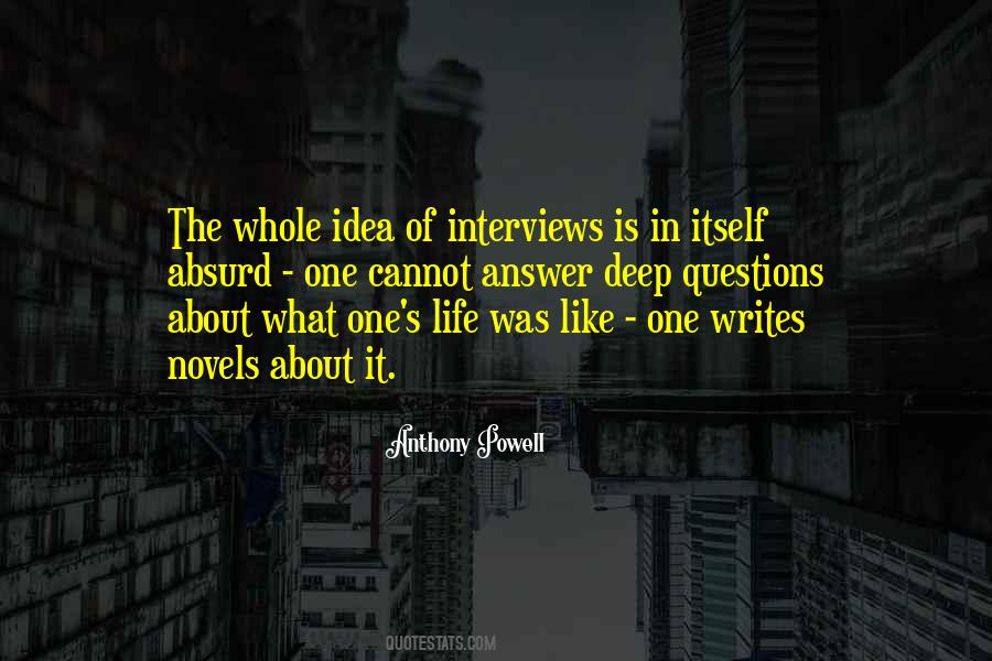 Absurd Life Quotes #1570275