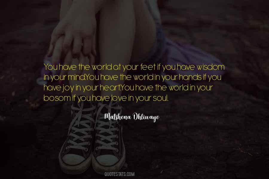 Heart In Your Hands Quotes #592080
