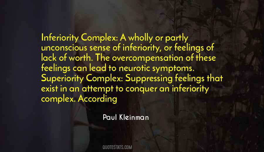 Quotes About A Superiority Complex #1212419
