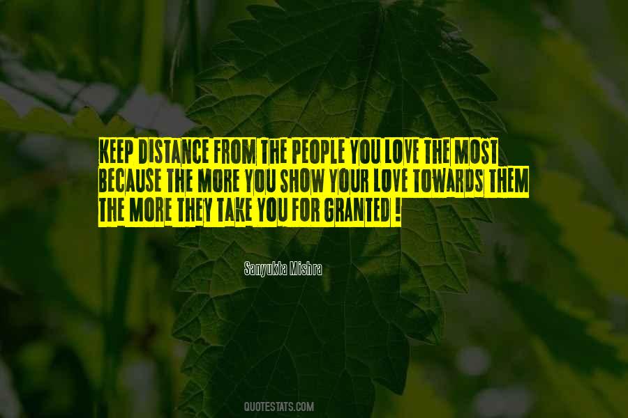 Love Towards You Quotes #1124353