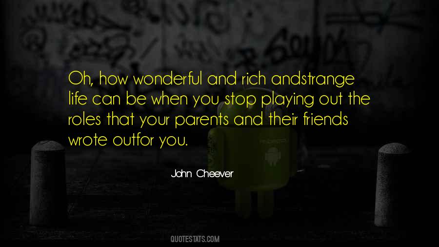 Parents Friends Quotes #1296492