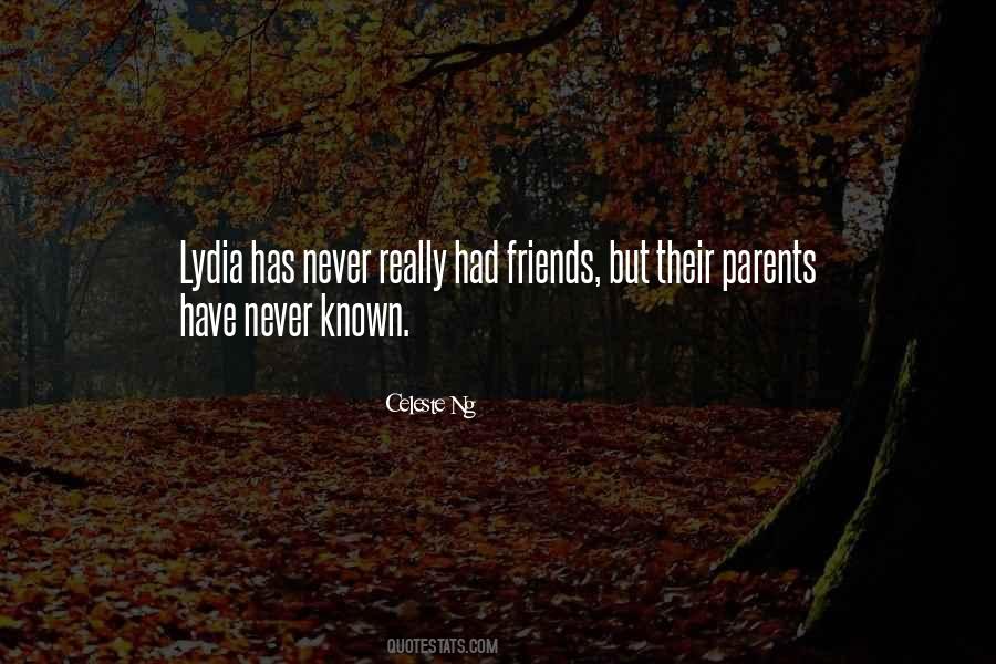 Parents Friends Quotes #1409659