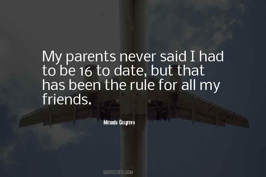 Parents Friends Quotes #714443