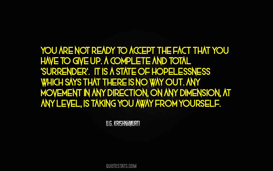 Giving You Up Quotes #506939