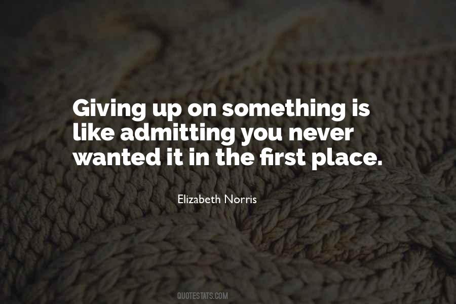 Giving You Up Quotes #742244