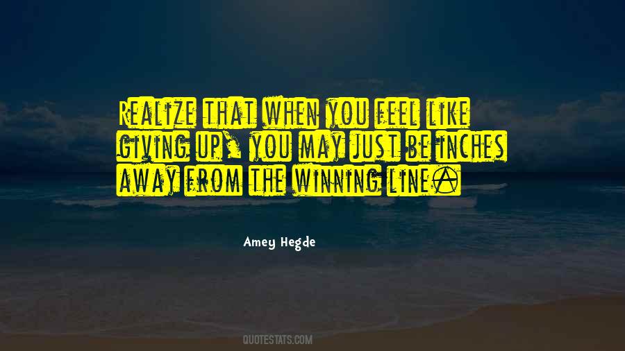 Giving You Up Quotes #882955