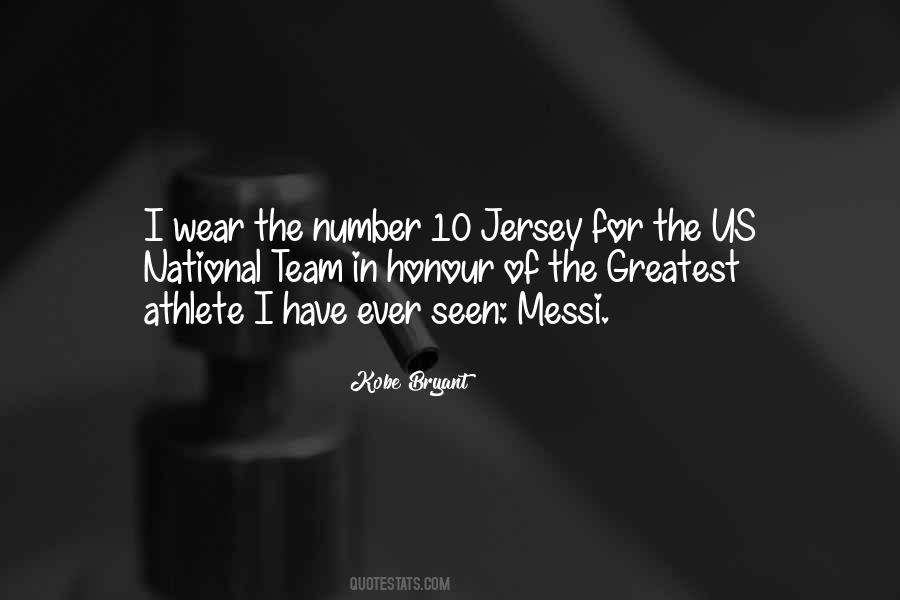 Jersey Number 10 Quotes #835274