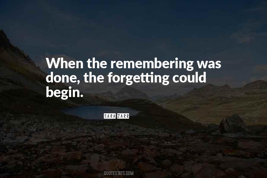 A Remembrance Quotes #362118