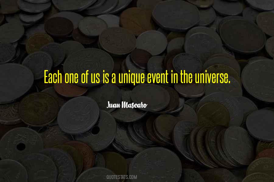 Each One Is Unique Quotes #119958