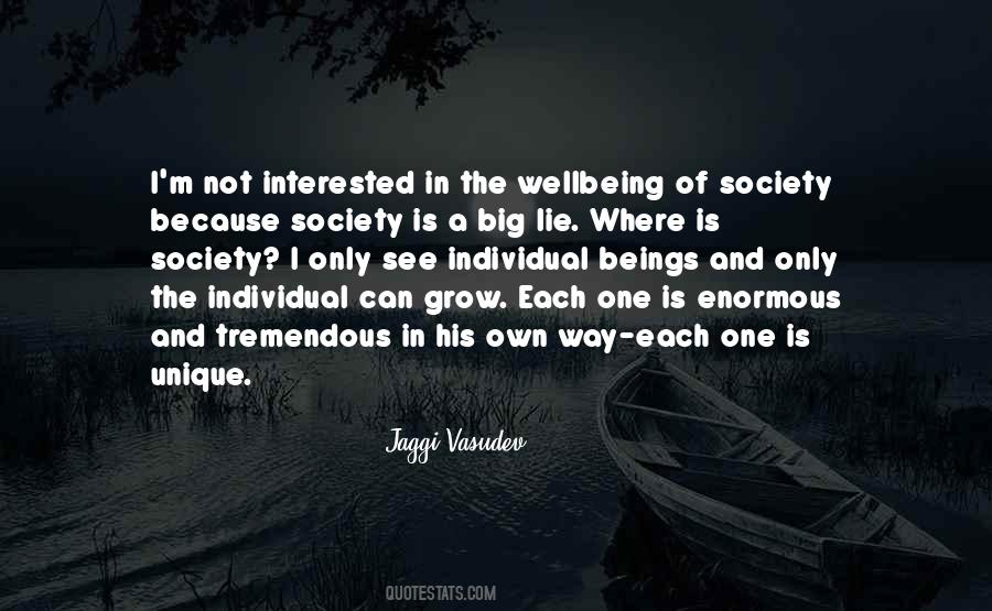 Each One Is Unique Quotes #1439897