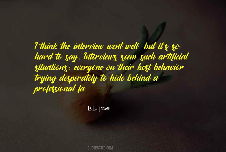 Best Interview Quotes #976137