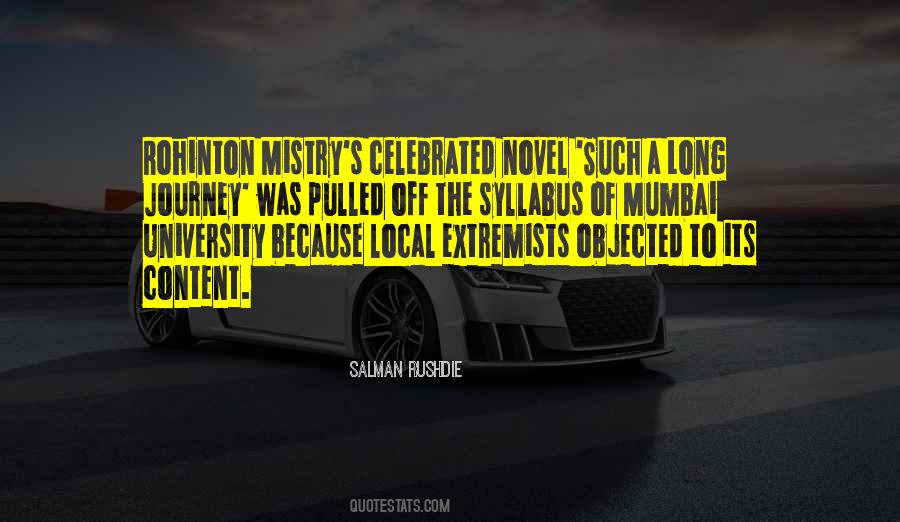 Its The Journey Quotes #1227498