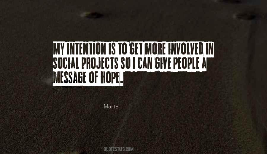 A Message Of Hope Quotes #1231969