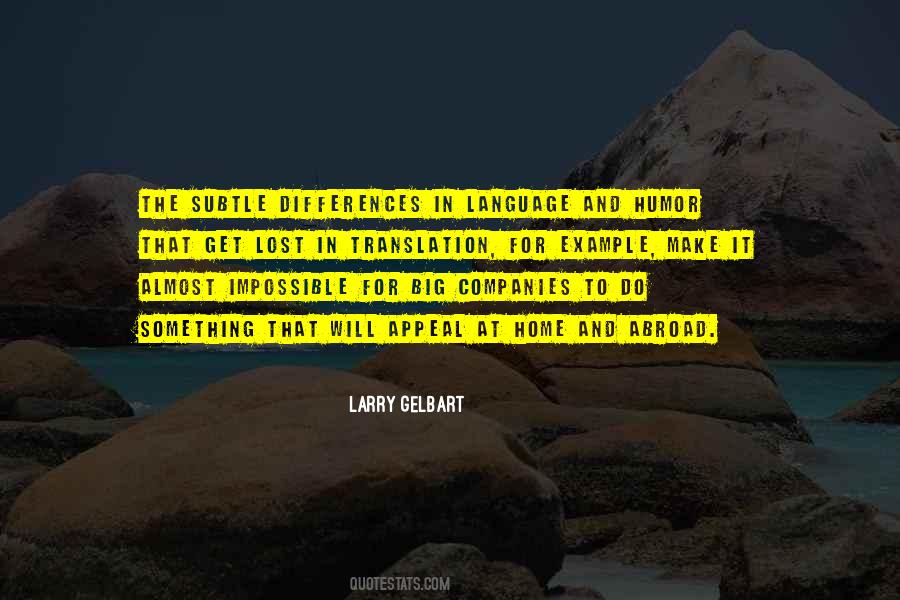 Language Differences Quotes #1757652