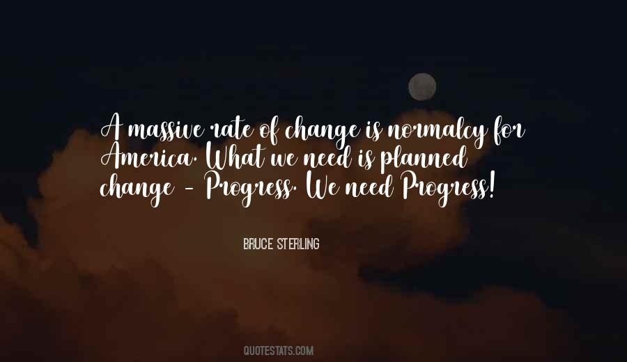 Change Is Progress Quotes #1509047