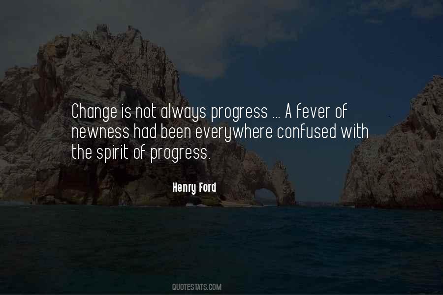 Change Is Progress Quotes #264573