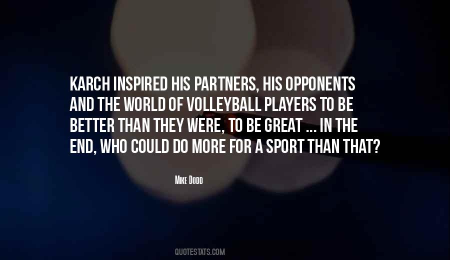 Quotes About A Volleyball Player #573799