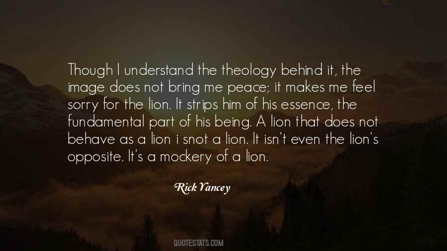 Opposite Of Peace Quotes #58386